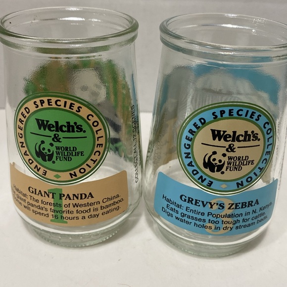 WELCH’S ENDANGERED SPECIES COLLECTION JELLY JARS - Picture 5 of 16